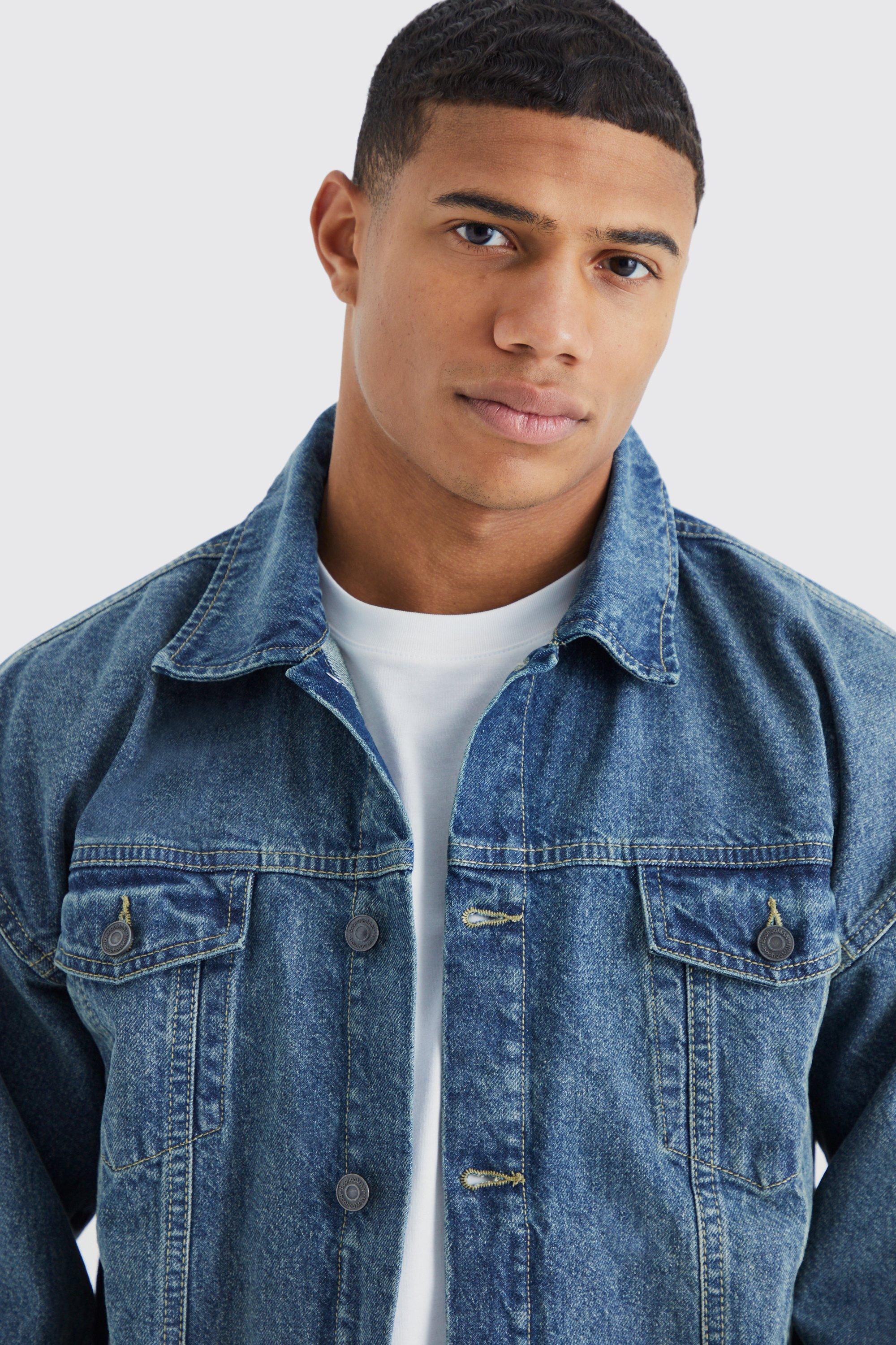 Mens denim outlet jacket under 1000